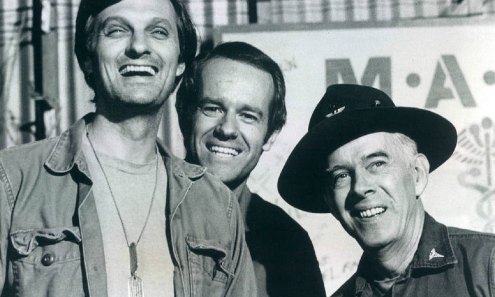 Alan Alda, Mike Farrell,Harry Morgan, MASH