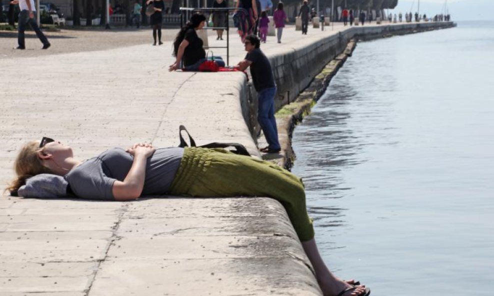 Sunce sunčanje Zadar