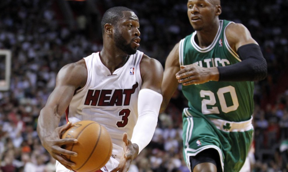 Dwyane Wade i Ray Allen