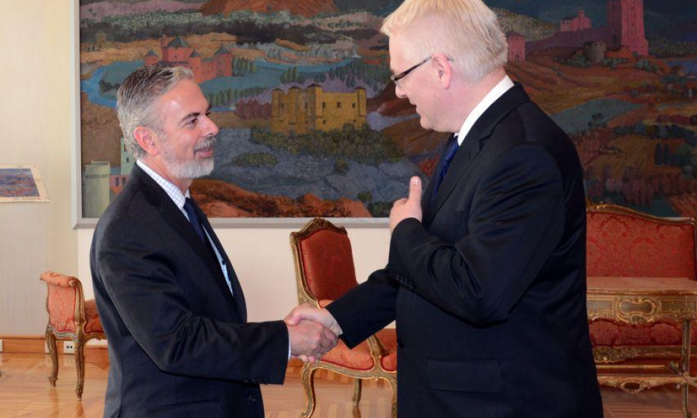 Ivo Josipović i Antonio de Aguiar Patriot