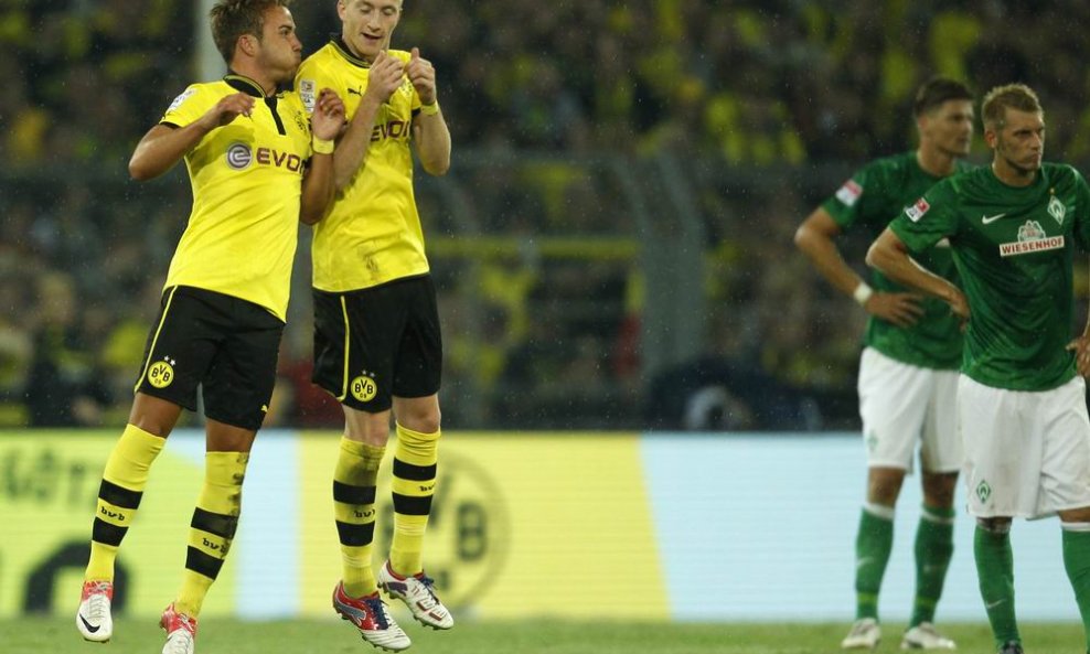 Marco Reus i Mario Götze (lijevo)