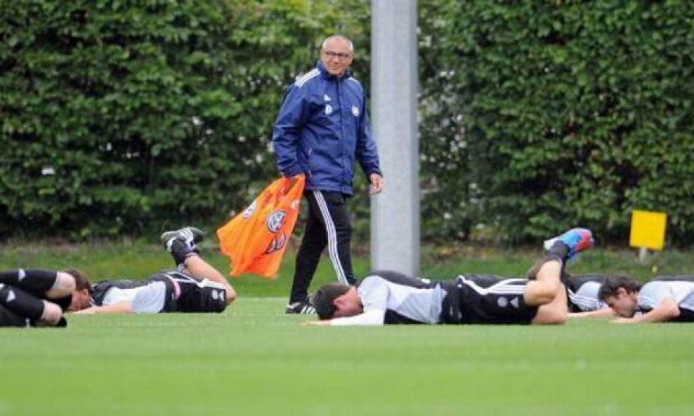 Felix Magath - trening Wolfsburga