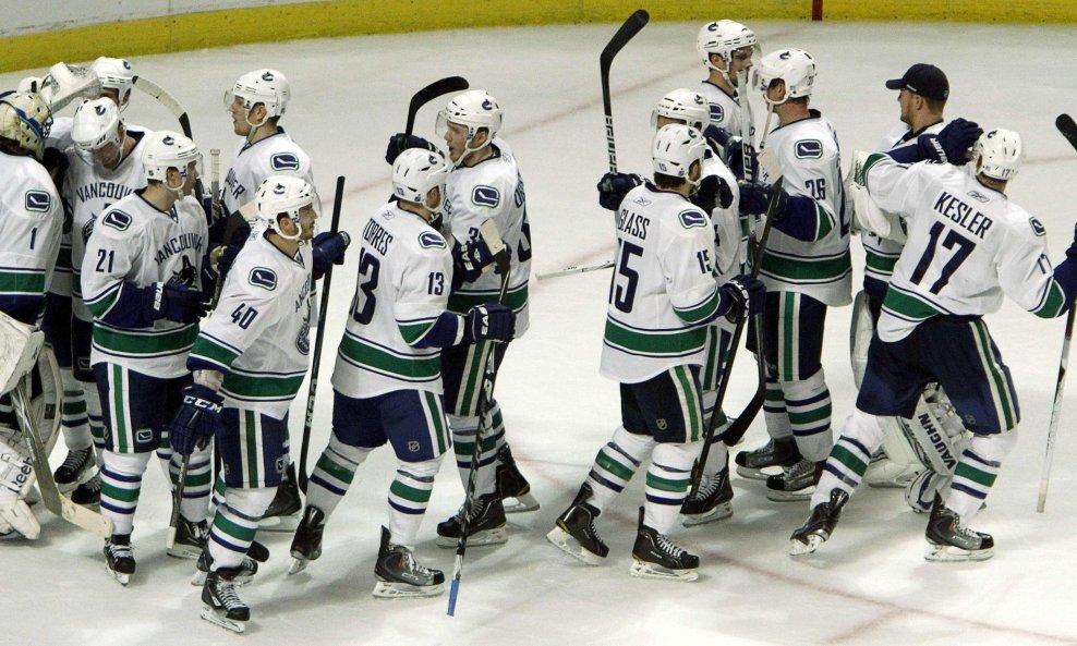 Slavlje hokejaša Vancouver Canucksa