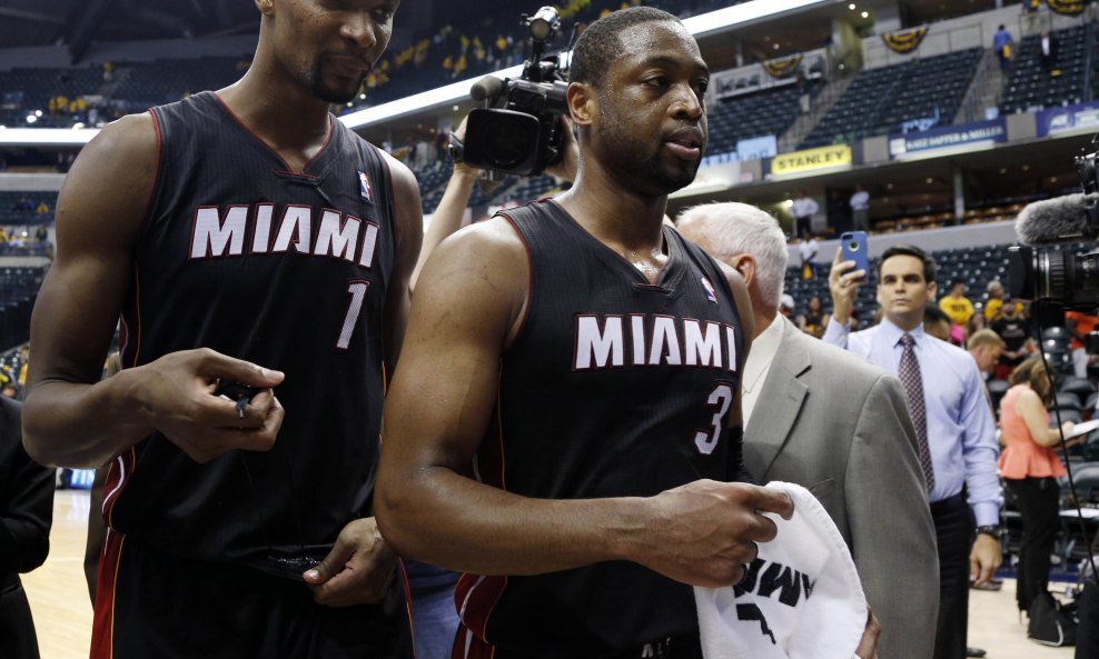Chris Bosh i Dwayne Wade