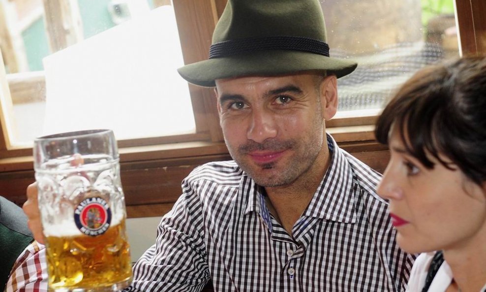 Pep Guardiola na Oktoberfestu