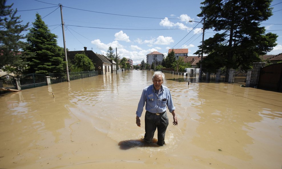Poplave  u Obrenovcu