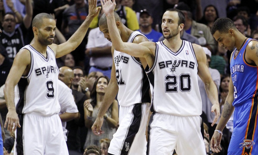 Manu Ginobili i Tony Parker (San Antonio Spurs) 