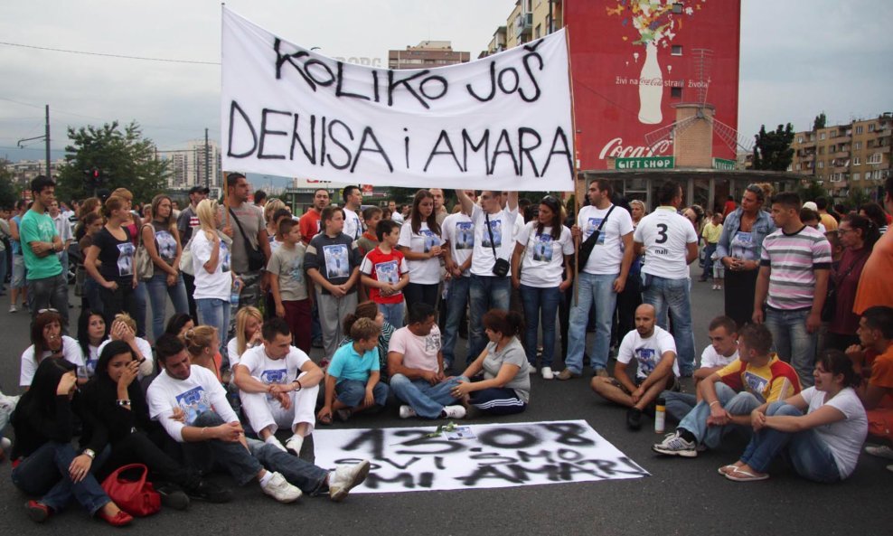 sarajevo protest