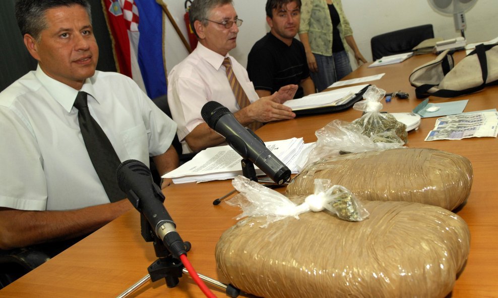 zaplijenjena droga