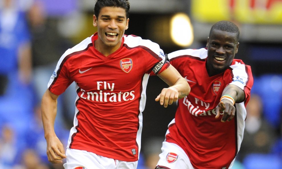 Eduardo da Silva, Emmanuel Ebue, Arsenal 2009