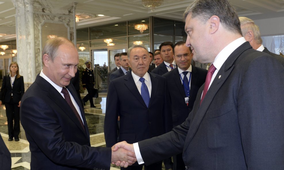 Putin i Porošenko
