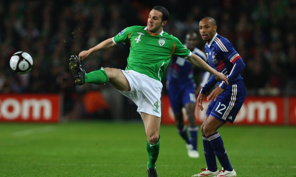 Francuska - Irska, Thierry Henry; John O' Shea