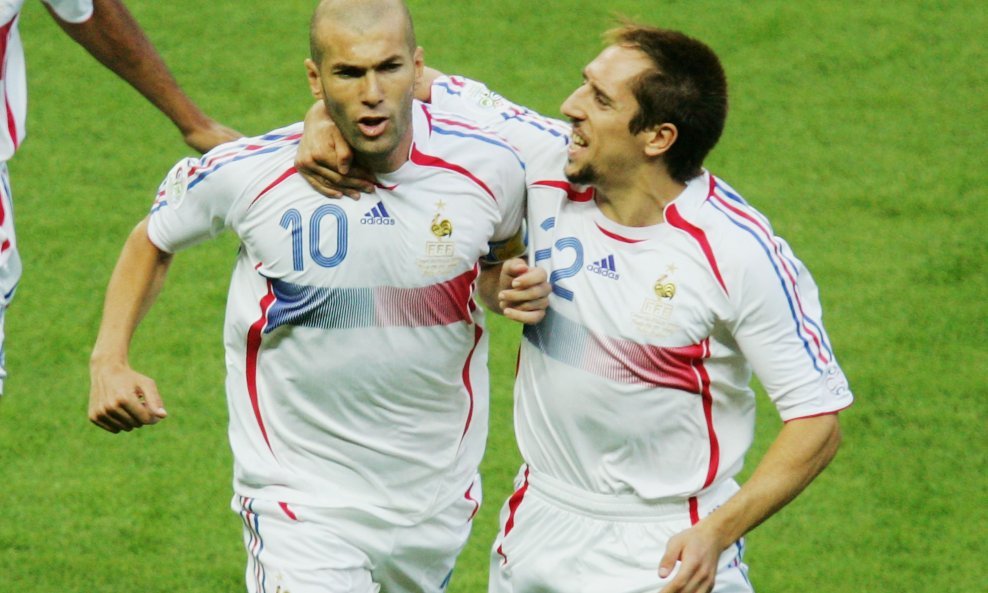 Zinedine Zidane i Franck Ribery