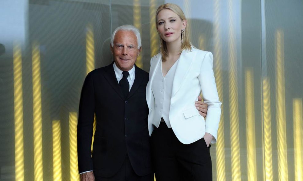 Giorgio Armani i Cate Blanchett