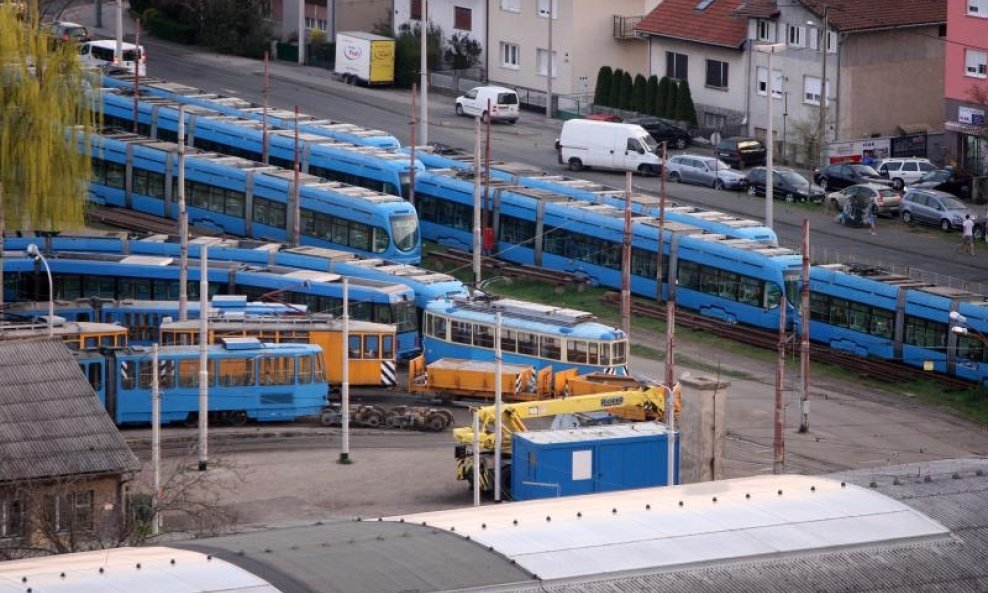 Zet okretište tramvaja na Remizi