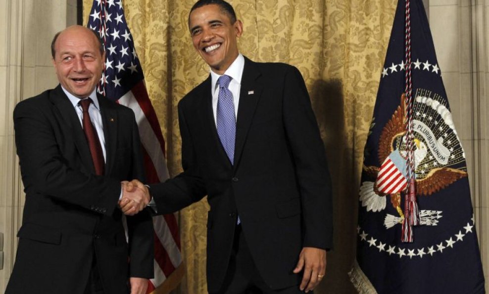 Traian Basescu i Barack Obama