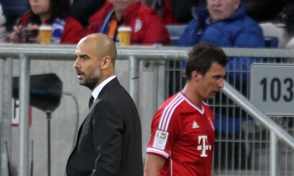 Guardiola, Mandžukić