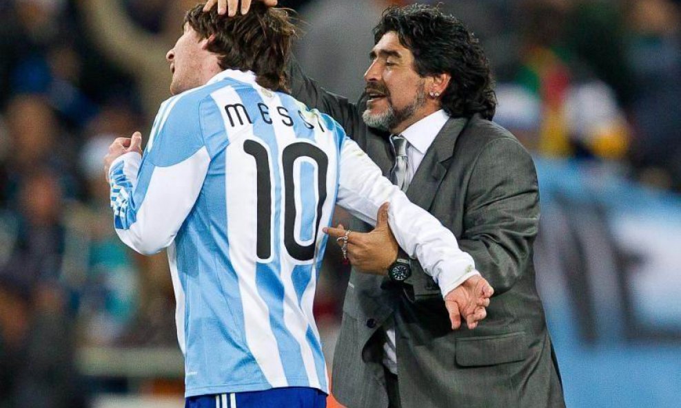 Messi i Maradona