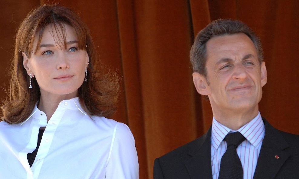 Carla Bruni i Nicolas Sarkozy