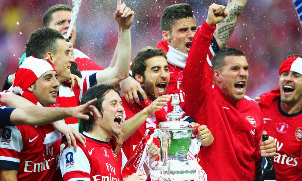 Arsenal, slavlje FA kupa