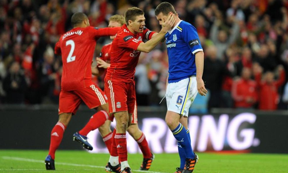 Anthony Gerrard Steven Gerrard Liverpool Cardiff