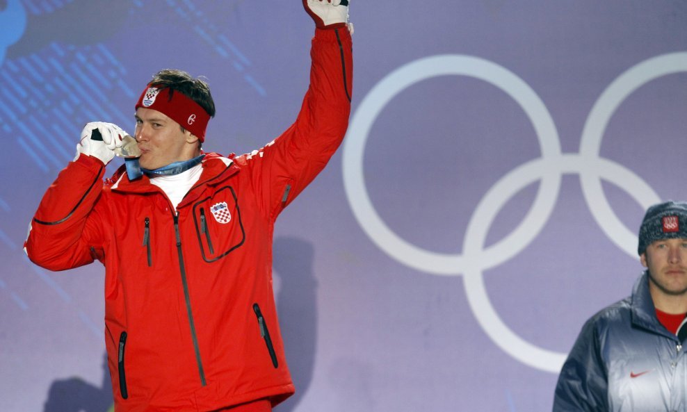 Ivica Kostelić, sa srebrnom medaljom u kombinaciji na ZOI Vancouver 2010.