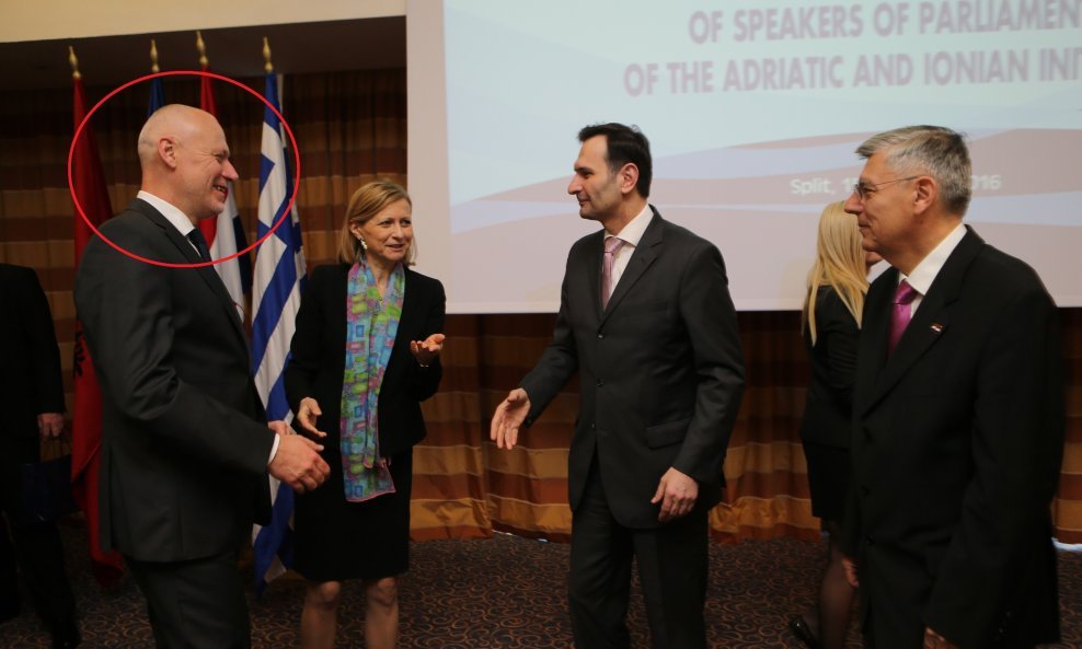 Milan Brglez na konferenciji Jadransko-jonske inicijative u Splitu / Arhiva