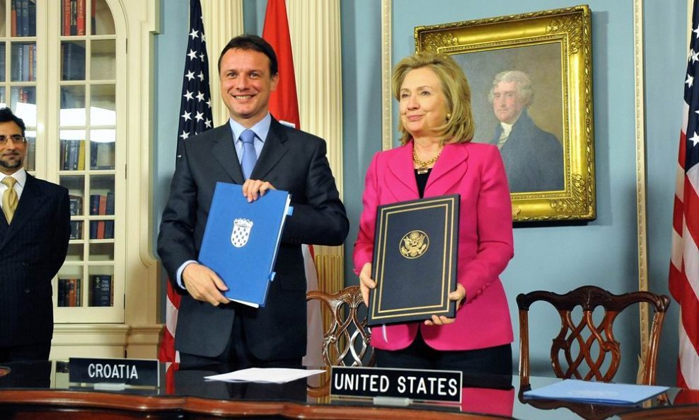 Jandroković i Clinton