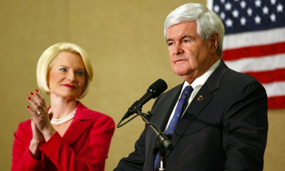 Newt Gingrich i supruga Callista