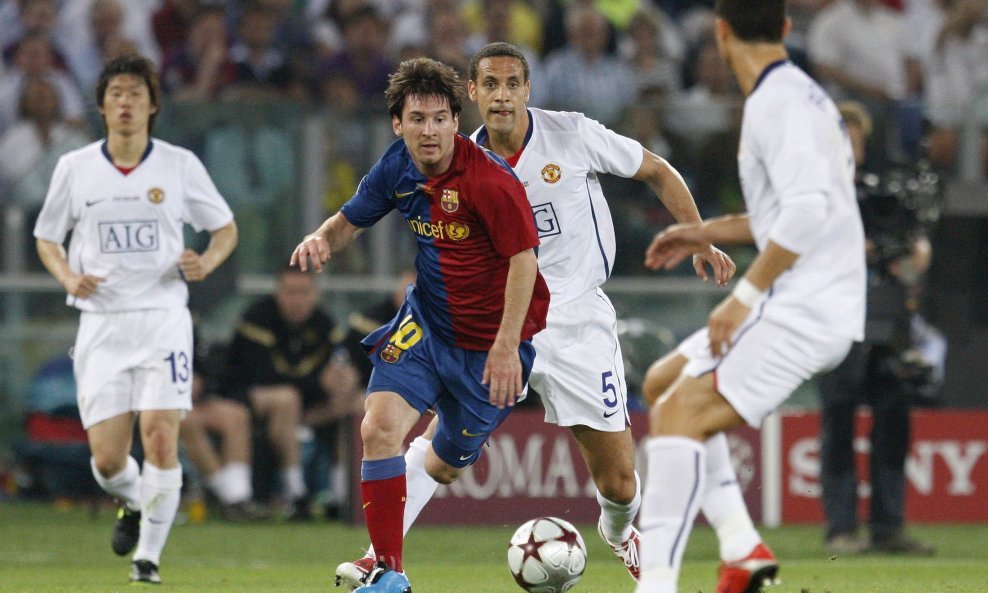 Lionel Messi, Barcelona-Manchester United, Liga prvaka finale 2008-09