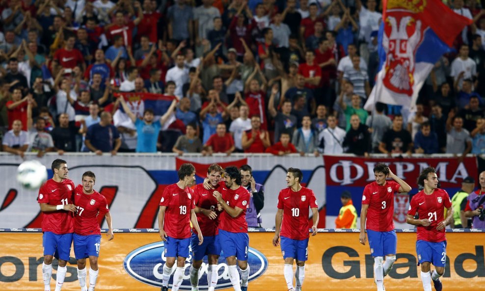 Srpska nogometna reprezentacija (Srbija - Wales 6:1)