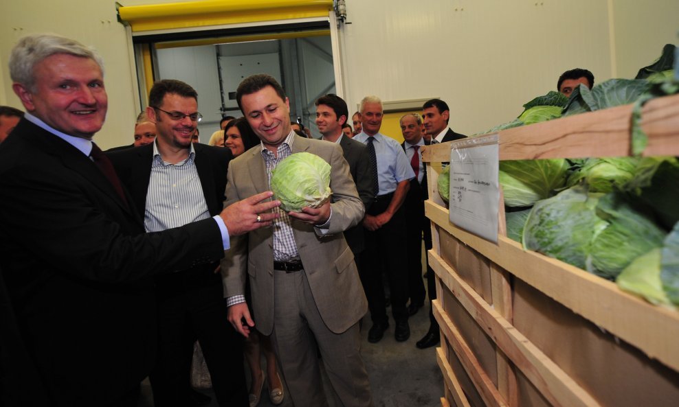 Nikola Gruevski s Ivicom Todorićem, u nekim (za obojicu) boljim vremenima