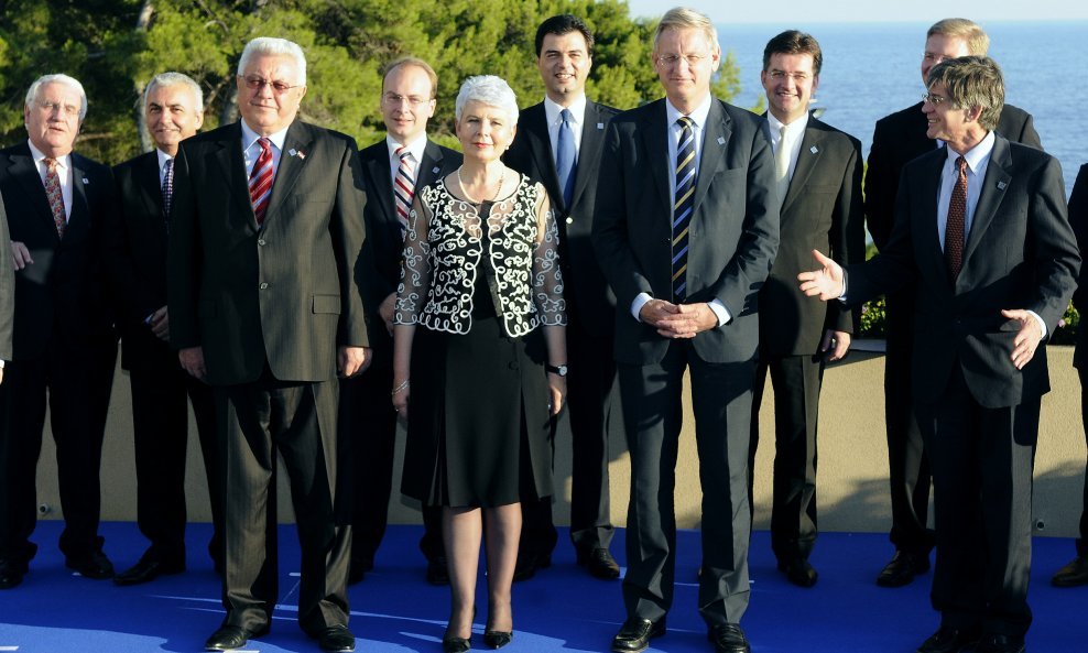 luka bebić jadranka kosor carl bildt croatia summit samit