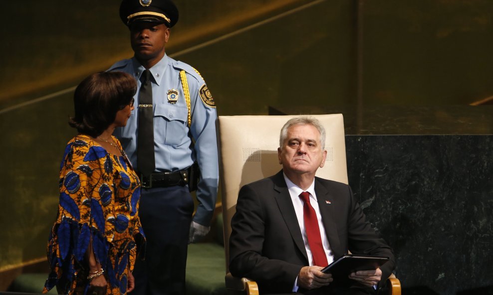 Tomislav Nikolić u UN-u