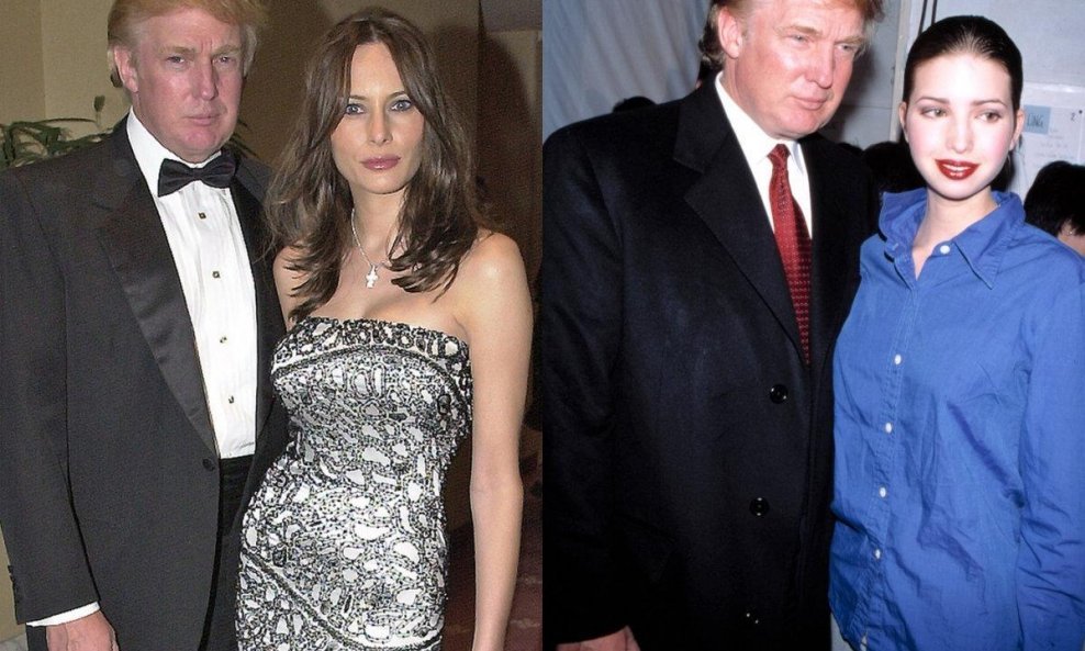 Donald, Melania i Ivanka Trump
