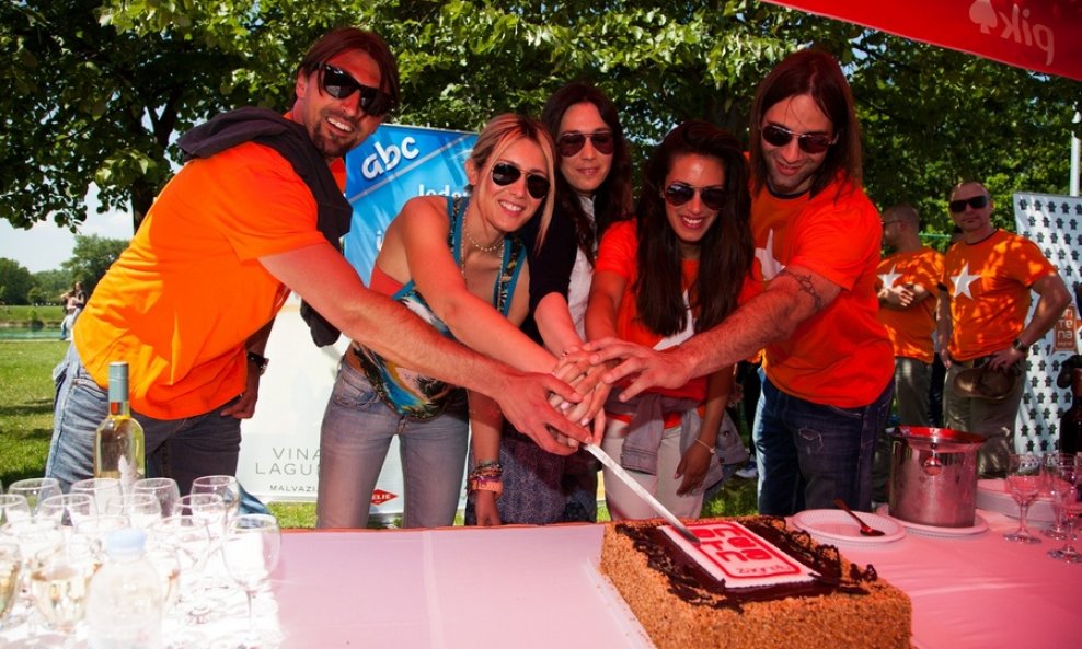 Goran Ivanišević, Ivana Mišerić, Lea Dekleva, Nives Čanović i Ivano Balić