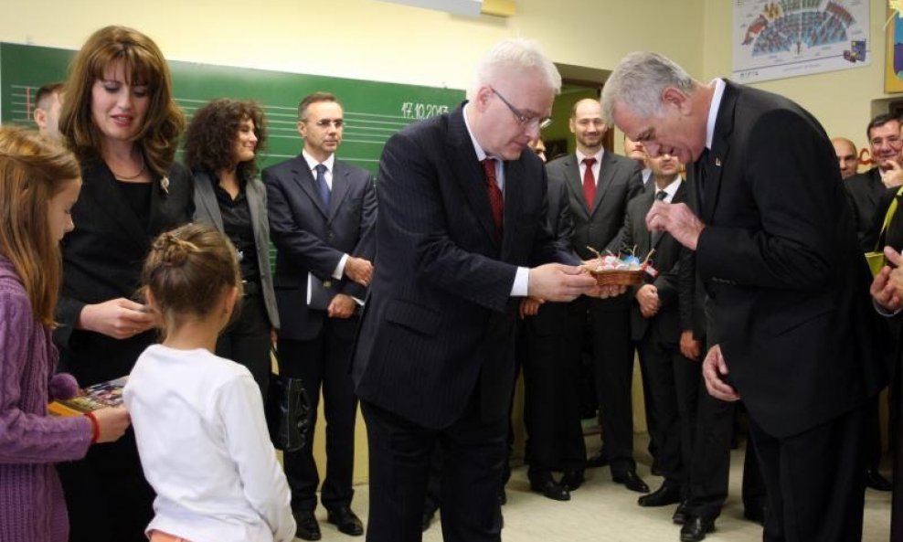 Ivo Josipović Tomislav Nikolić