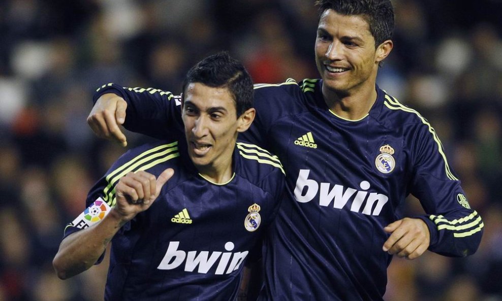 Angel Di Maria i Cristiano Ronaldo