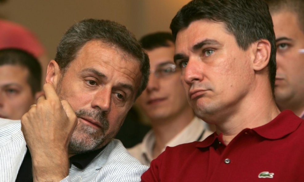 Milan Bandić i Zoran Milanović