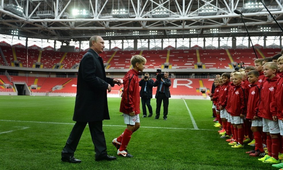 Vladimir Putin otvorio je stadion za SP u Rusiji 2018. godine
