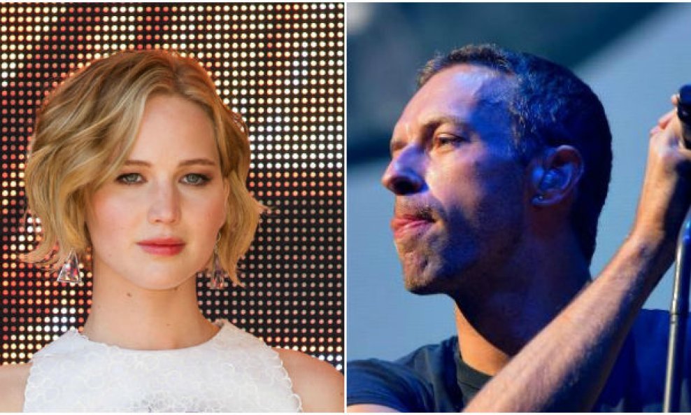 Jennifer Lawrence i Chris Martin