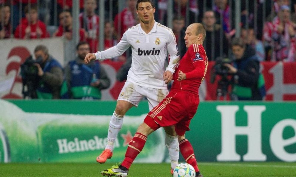 Cristiano Ronaldo i Arjen Robben