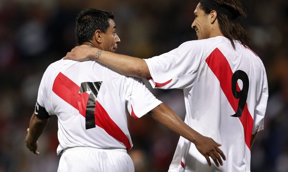 Nolberto Solano i Paolo Guerrero, Peru 2009