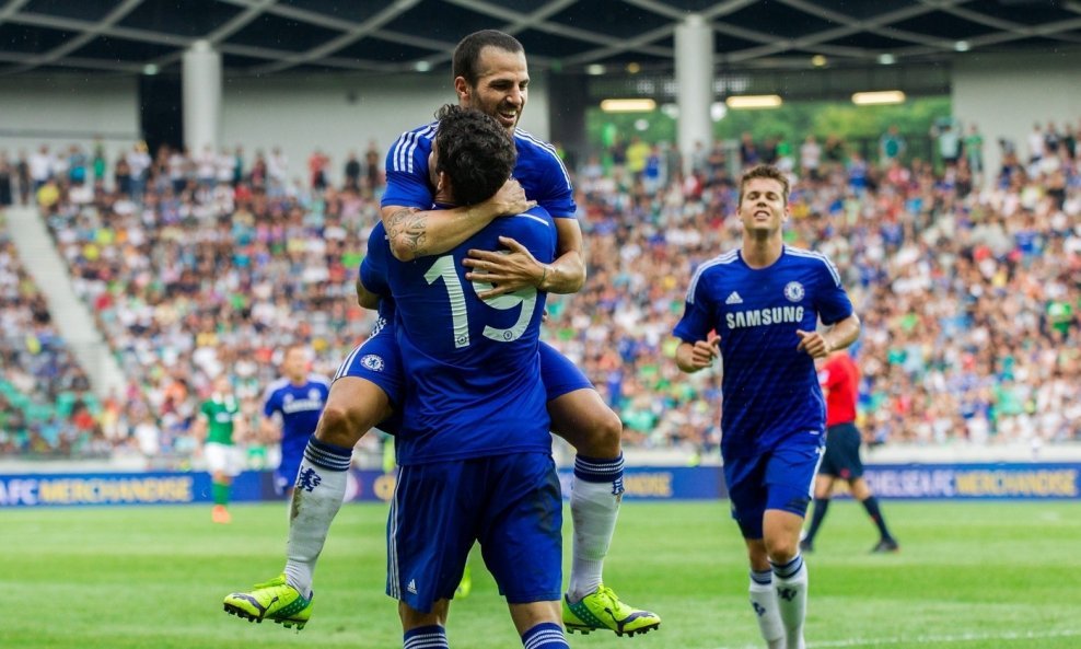 Cesc Fabregas i Diego Costa