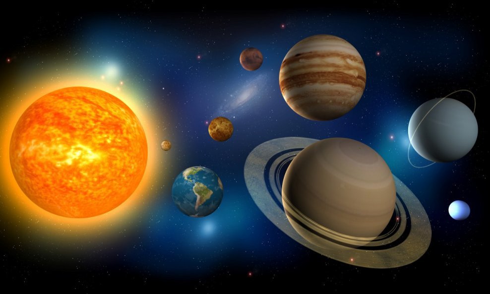 planeti sunčev sustav svemir