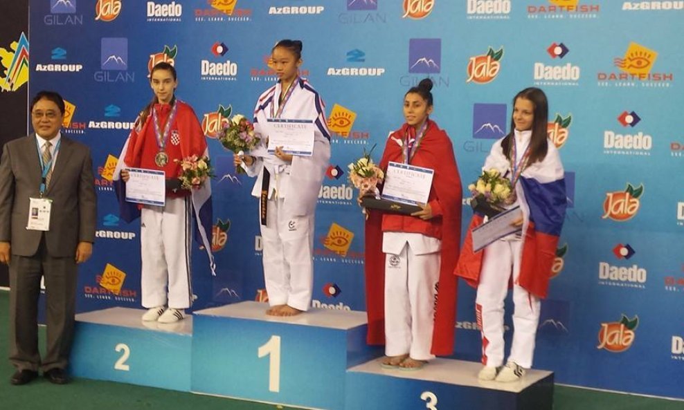 Paola Strešćek taekwondo