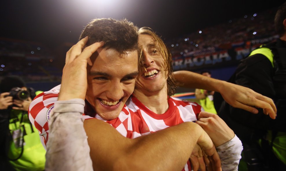 Luka Modrić i Mateo Kovačić