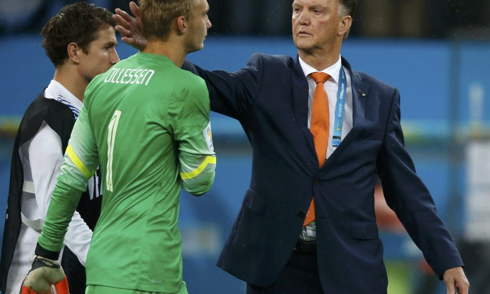 Louis van Gaal i Jasper Cillessen