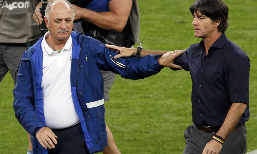 Felipe Scolari i Sebastian Low