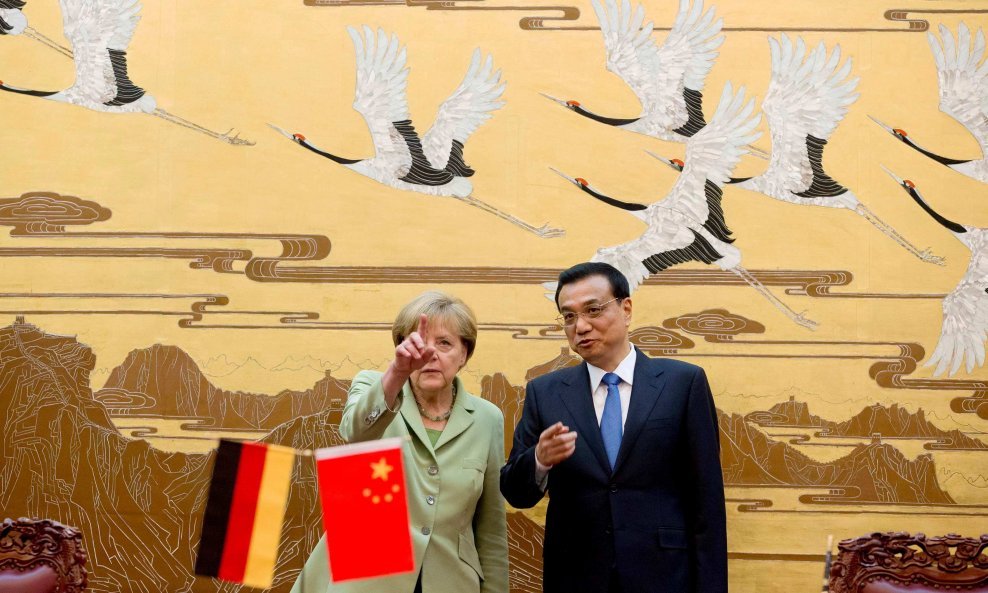 Angela Merkel i kineski premijer Li Keqiang 